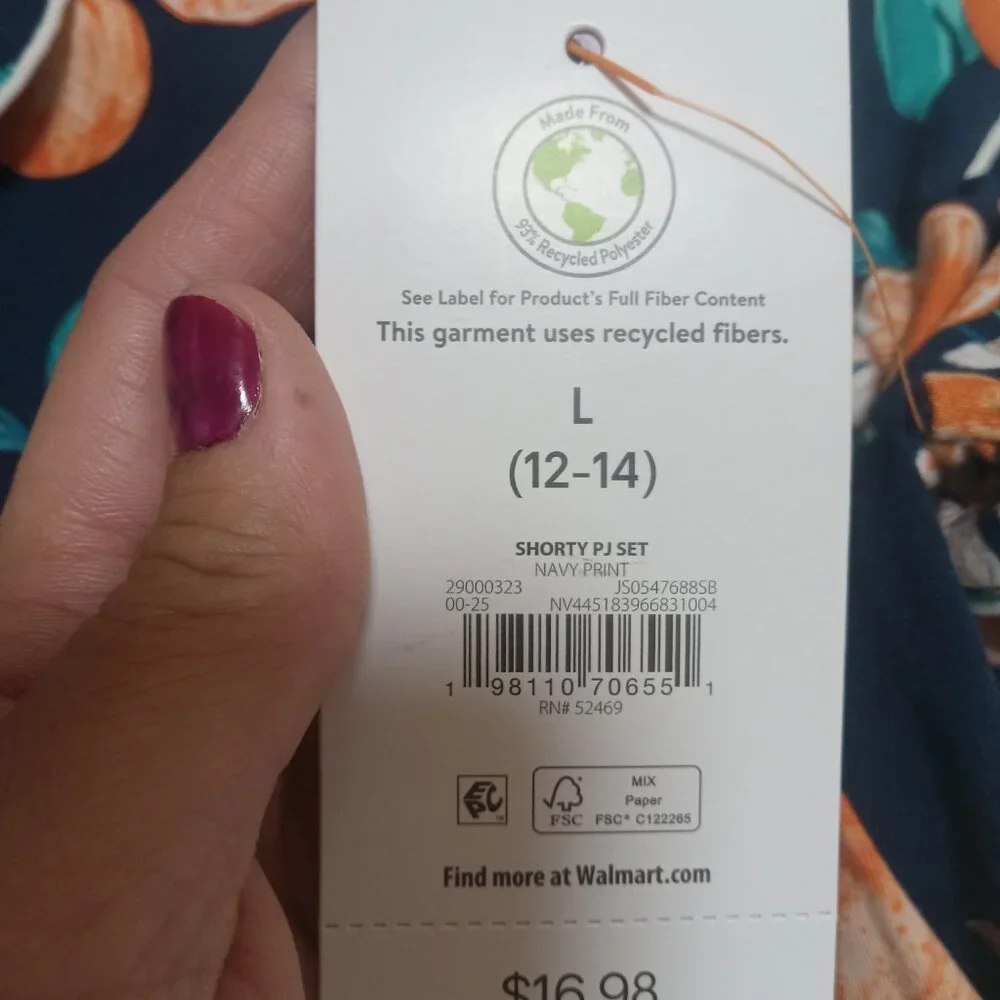 Joyspun pajama set NWT medium 8-10 - Picture 6 of 6